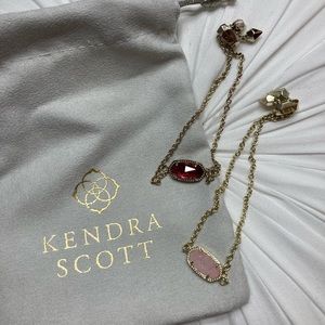 2 for 1 Kendra Scott Elaina Gold Adjustable Chain Bracelets